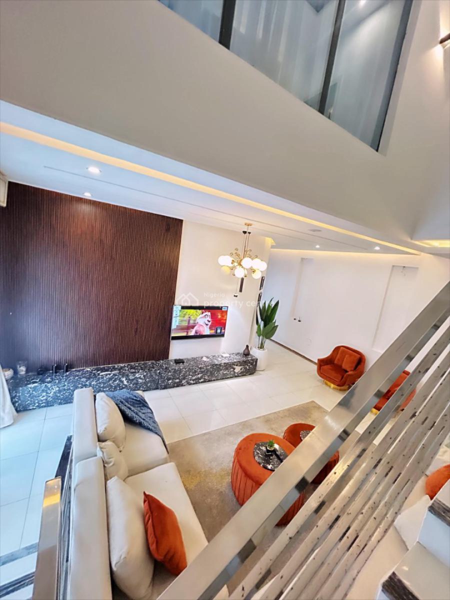 Fully Furnished 4 Bedroom Townhouse Terrace, Ikate, Lekki, Lagos, Terraced Duplex for Rent