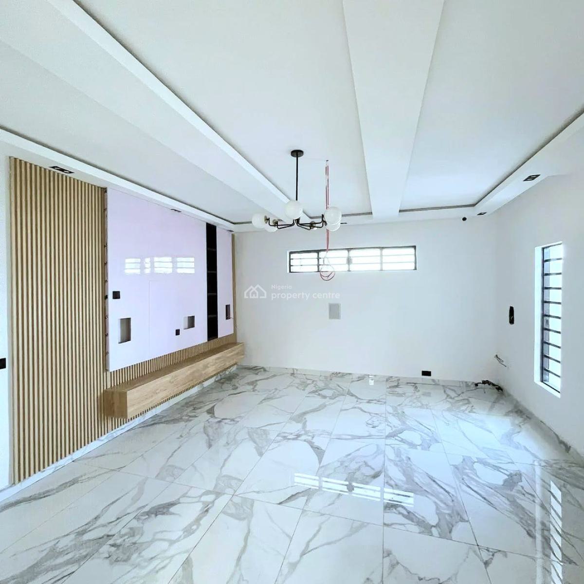 Brand New 5 Bedroom Fully Detached Duplex with Pool & Bq, Osapa, Lekki, Lagos, Detached Duplex for Sale