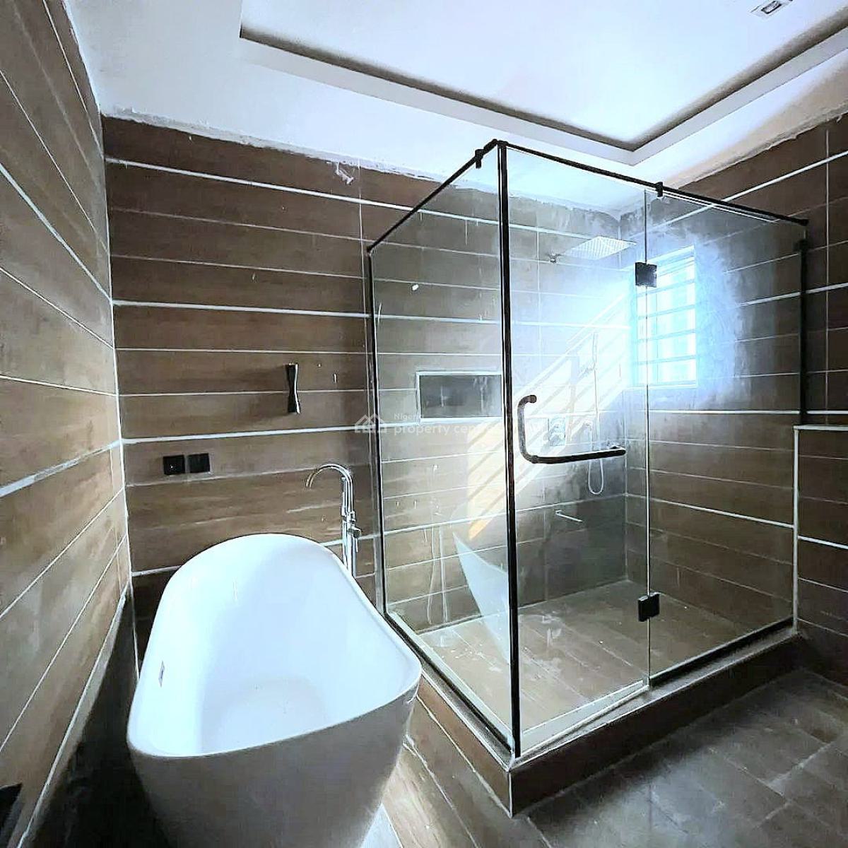 Brand New 5 Bedroom Fully Detached Duplex with Pool & Bq, Osapa, Lekki, Lagos, Detached Duplex for Sale