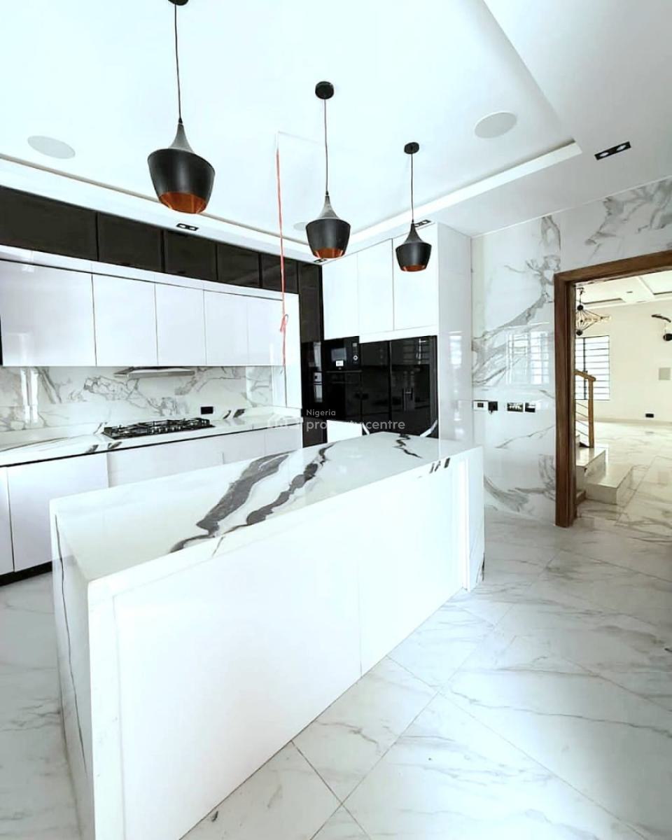 Brand New 5 Bedroom Fully Detached Duplex with Pool & Bq, Osapa, Lekki, Lagos, Detached Duplex for Sale
