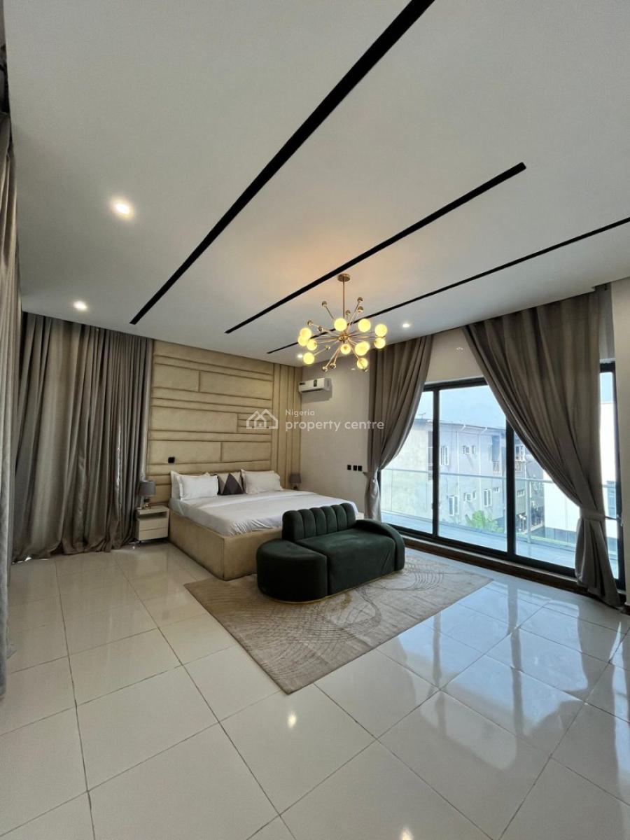 Fully Furnished 4 Bedroom Townhouse Terrace, Ikate, Lekki, Lagos, Terraced Duplex for Rent