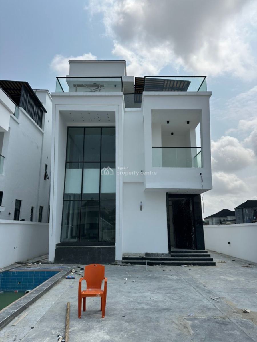 Contemporary 5 Bedroom Luxury Detached Duplex with Bq and Swimming Pool, Lekki Phase 1, Lekki, Lagos, Detached Duplex for Sale