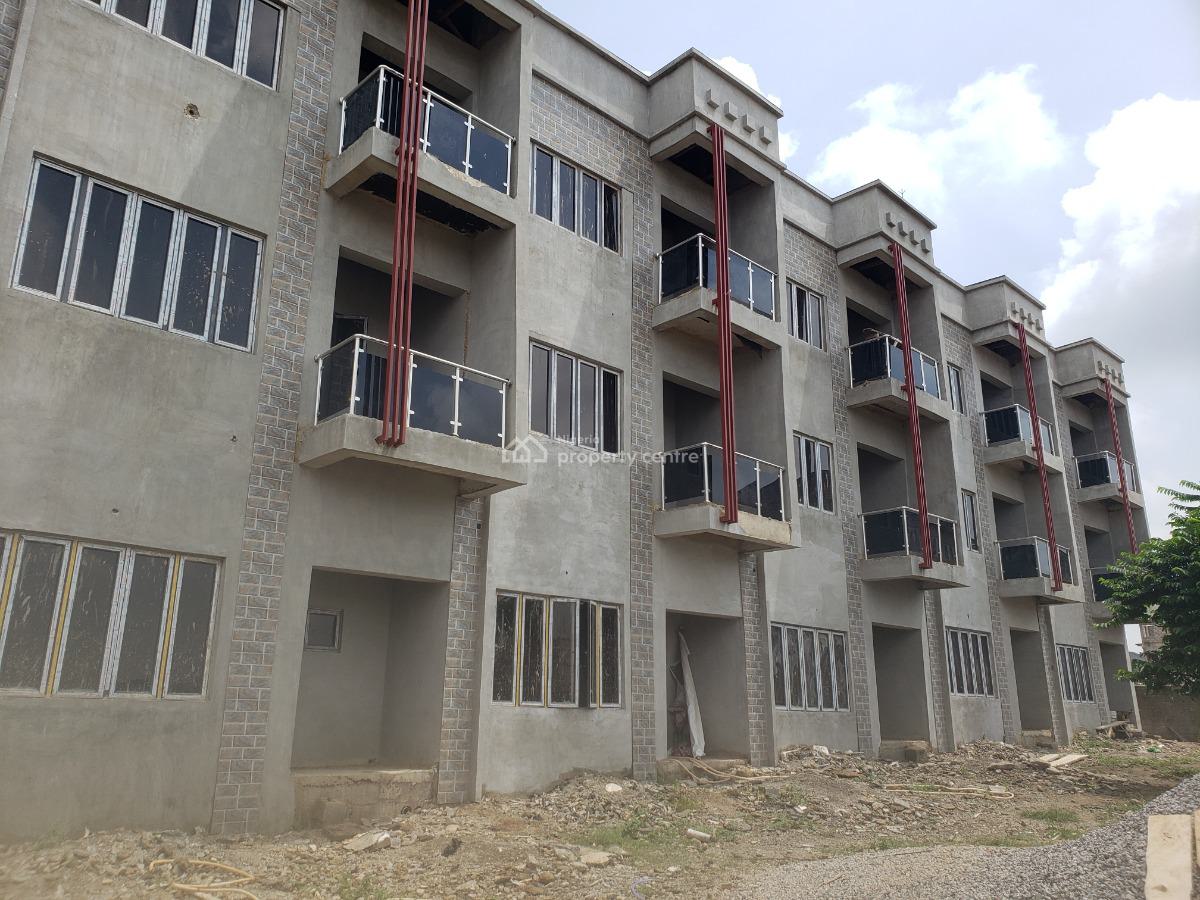 Carcass 4 Bedroom Duplex with Bq, By Ben Ayade Crescent, Jahi, Abuja, Terraced Duplex for Sale