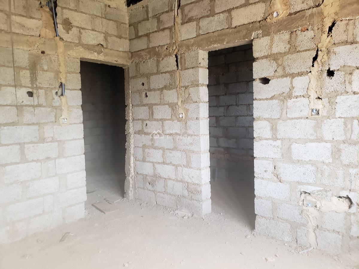 Carcass 4 Bedroom Duplex with Bq, By Ben Ayade Crescent, Jahi, Abuja, Terraced Duplex for Sale