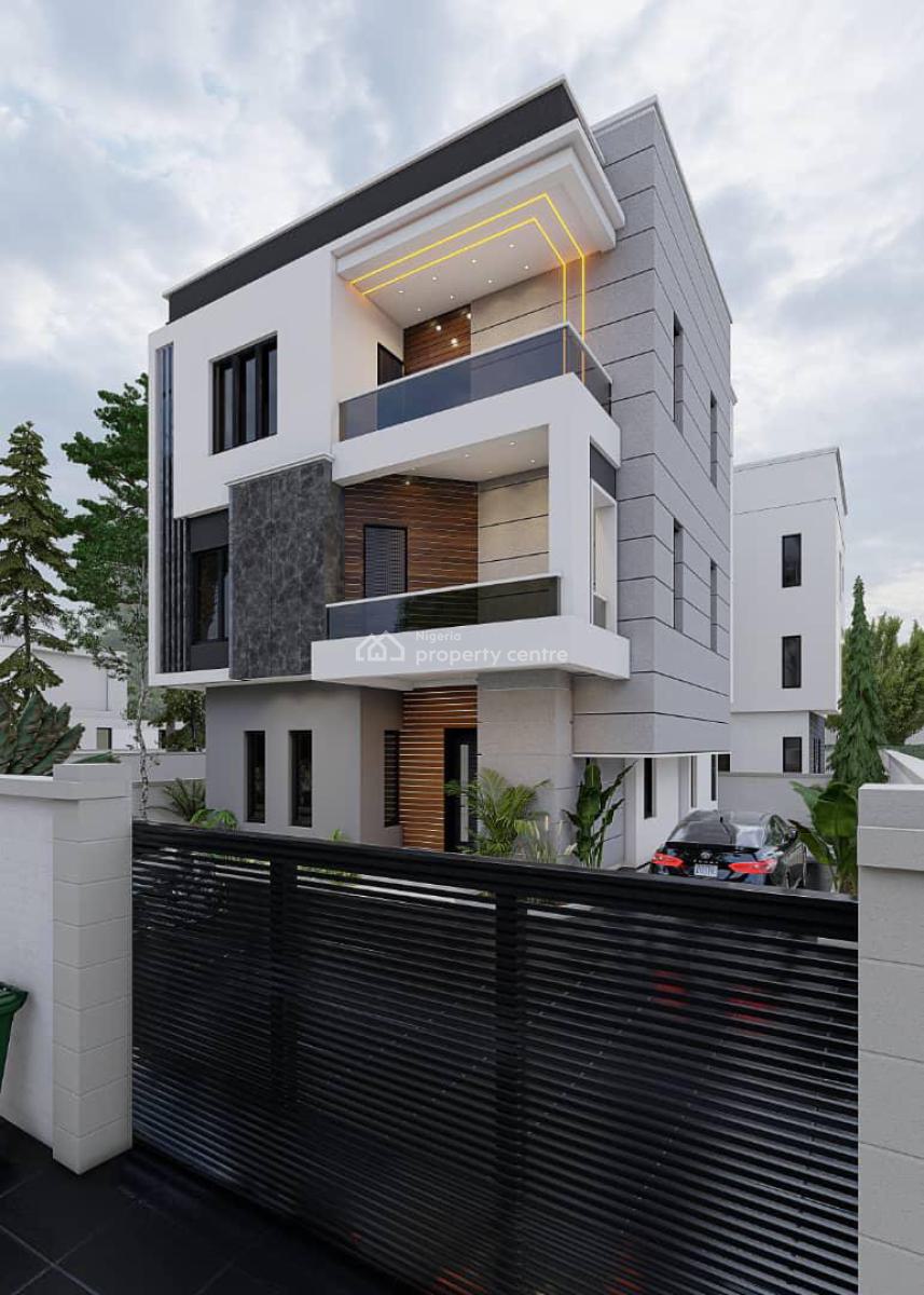 Newly Built Smart 5 Bedroom Detached Duplex Plus Bq + Gate House, Adeniyi Jones, Ikeja, Lagos, Detached Duplex for Sale