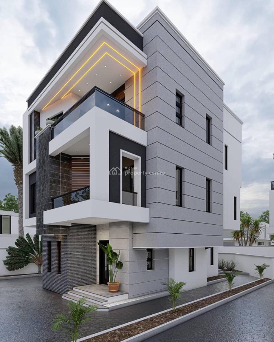 Newly Built Smart 5 Bedroom Detached Duplex Plus Bq + Gate House, Adeniyi Jones, Ikeja, Lagos, Detached Duplex for Sale