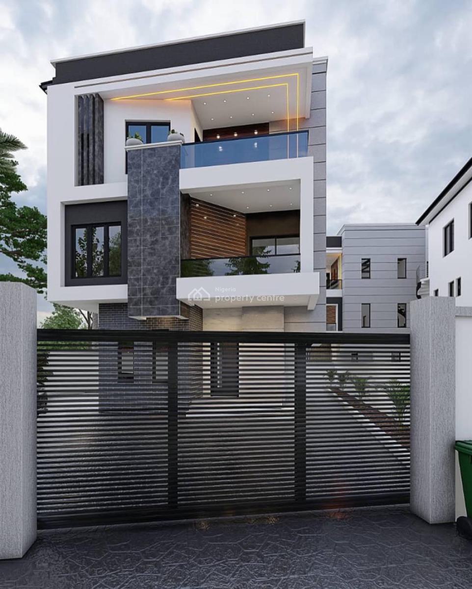 Newly Built Smart 5 Bedroom Detached Duplex Plus Bq + Gate House, Adeniyi Jones, Ikeja, Lagos, Detached Duplex for Sale