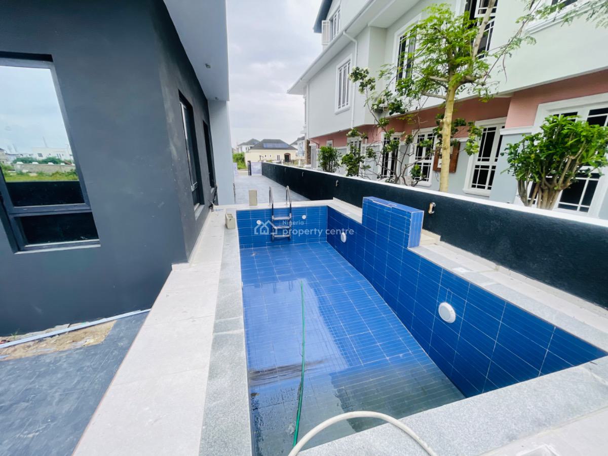 Luxury 5 Bedroom Fully Detached Duplex with Swimming Pool, Royal Garden Estate, Ajah, Lagos, Detached Duplex for Sale