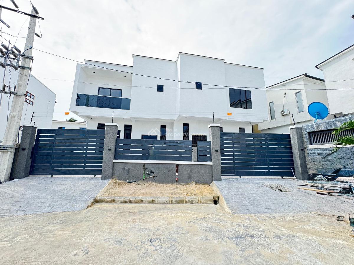 Fantastic 4 Bedroom Semi Detached Duplex, Orchid Road, Lekki, Lagos, Detached Duplex for Sale