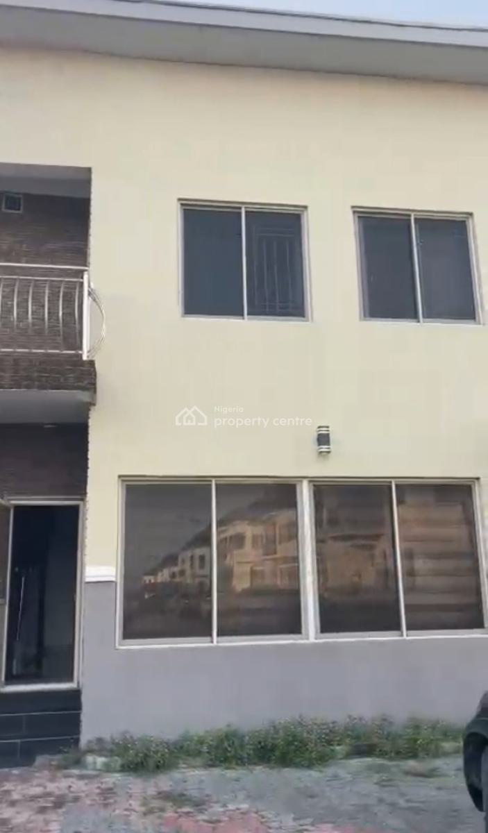 Distress Spacious 4 Bedrooms Semi Detached Duplex with B/q & a.c, Sapphire Garden Estate, Awoyaya, Ibeju Lekki, Lagos, Semi-detached Duplex for Sale
