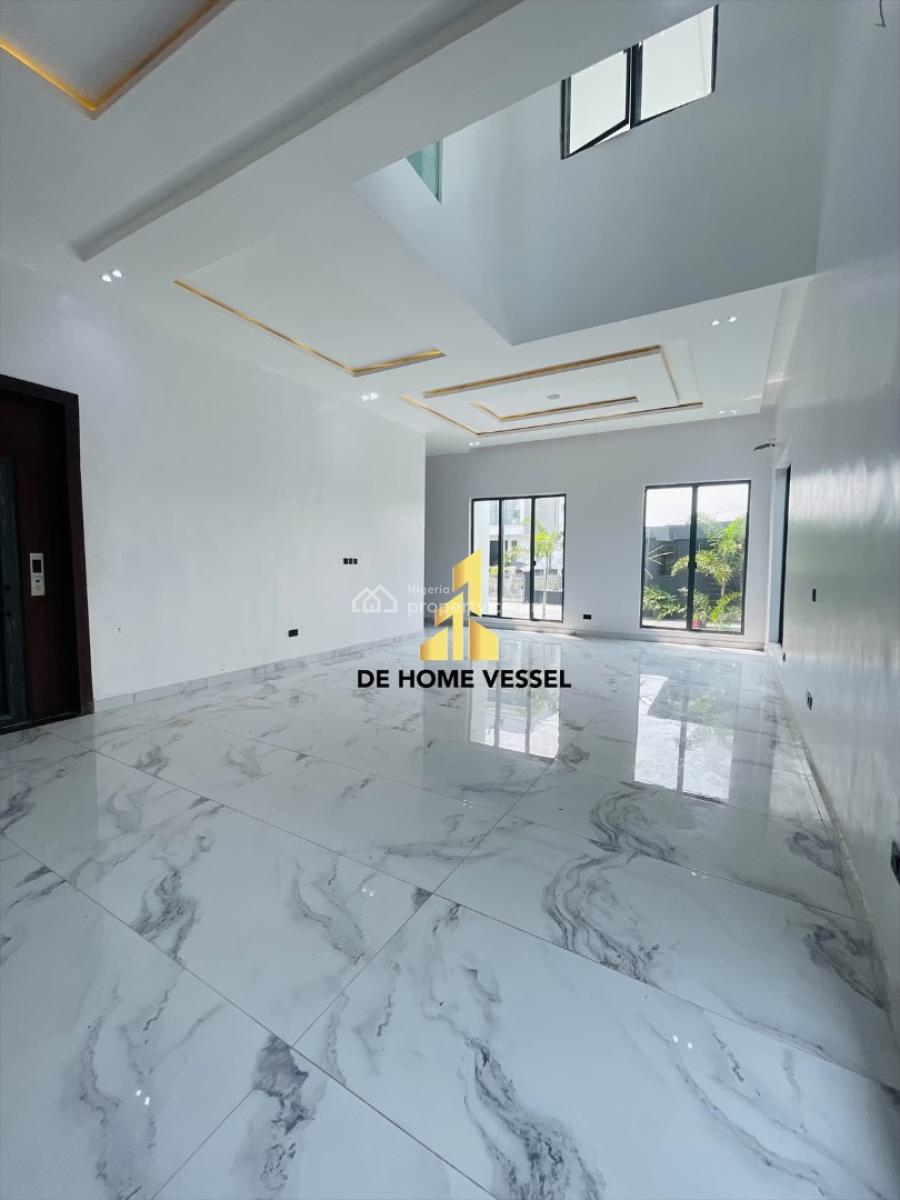 Marvelously Carved Luxury 5 Bedroom Detached Duplex with Home Elevator, Osapa, Lekki, Lagos, Detached Duplex for Sale