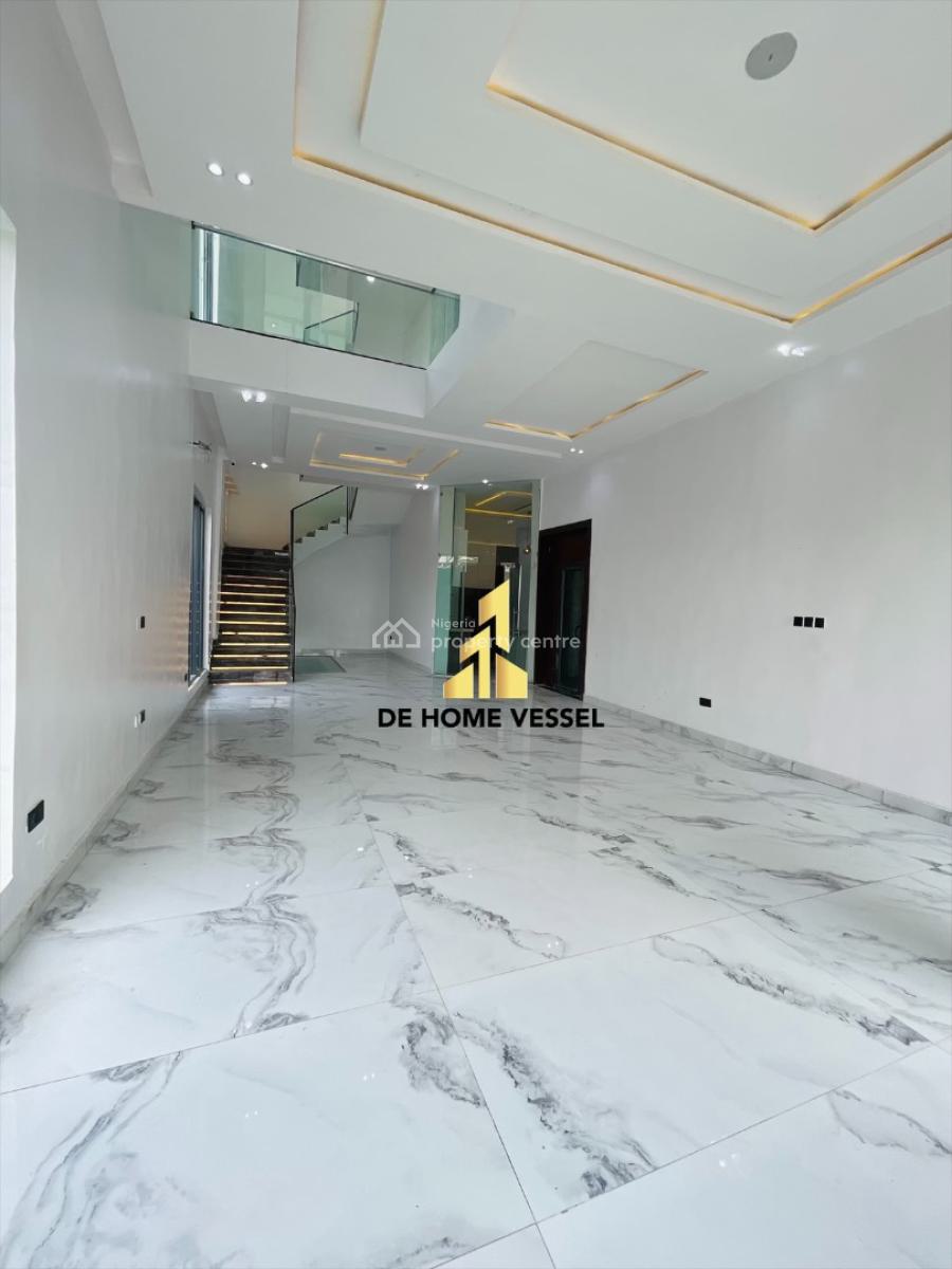 Marvelously Carved Luxury 5 Bedroom Detached Duplex with Home Elevator, Osapa, Lekki, Lagos, Detached Duplex for Sale
