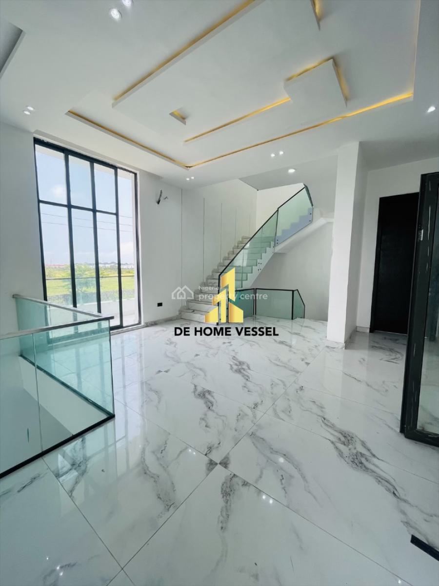 Marvelously Carved Luxury 5 Bedroom Detached Duplex with Home Elevator, Osapa, Lekki, Lagos, Detached Duplex for Sale