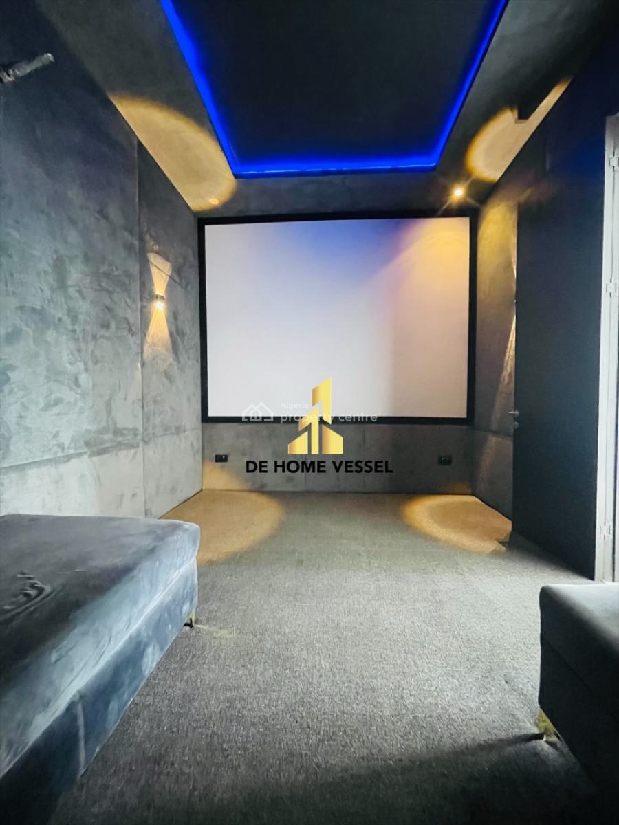 Marvelously Carved Luxury 5 Bedroom Detached Duplex with Home Elevator, Osapa, Lekki, Lagos, Detached Duplex for Sale