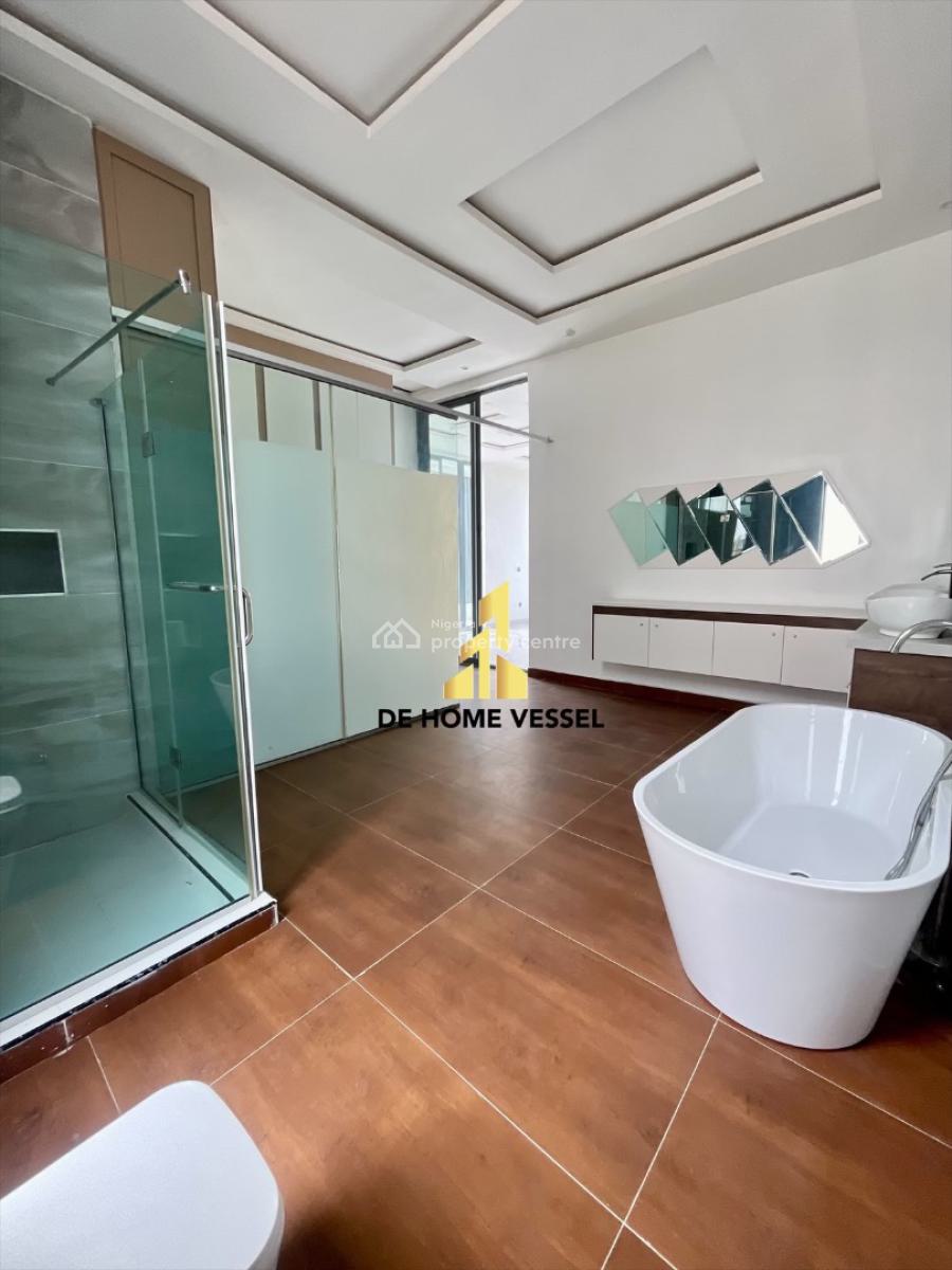 Marvelously Carved Luxury 5 Bedroom Detached Duplex with Home Elevator, Osapa, Lekki, Lagos, Detached Duplex for Sale