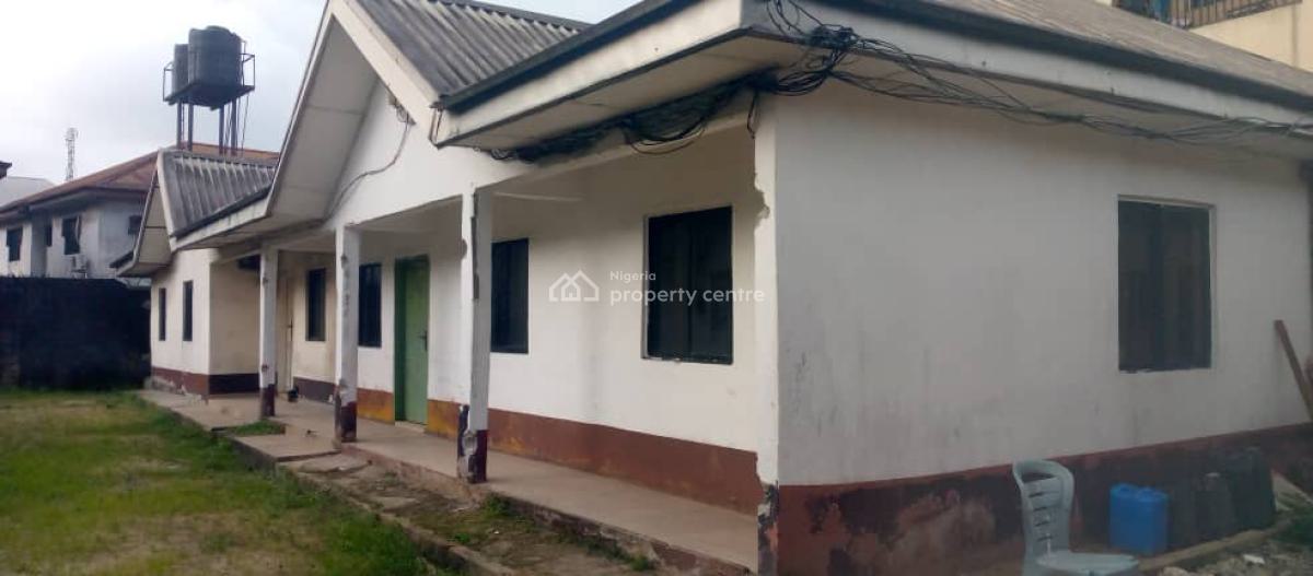 Old 4 Units of 4 Bedroom Bungalow on a 2 Plot of Land, Elitor, Woji, Port Harcourt, Rivers, Detached Bungalow for Sale