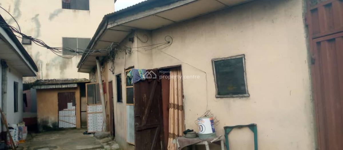 Old 4 Units of 4 Bedroom Bungalow on a 2 Plot of Land, Elitor, Woji, Port Harcourt, Rivers, Detached Bungalow for Sale