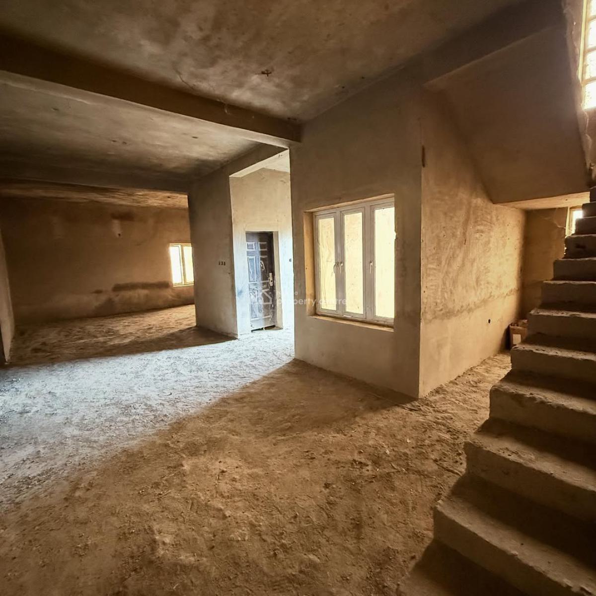 Semi Finished 4 Bedroom Semi Detached Duplex, Lugbe District, Abuja, Semi-detached Duplex for Sale