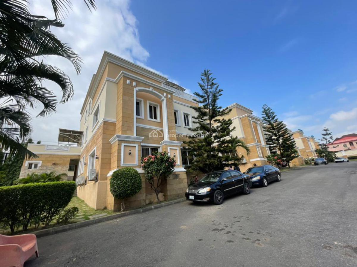Luxurious 3 Bedroom Semidetached Serviced Duplex, Bq, Pool, and Playground, Maitama District, Abuja, Semi-detached Duplex for Rent