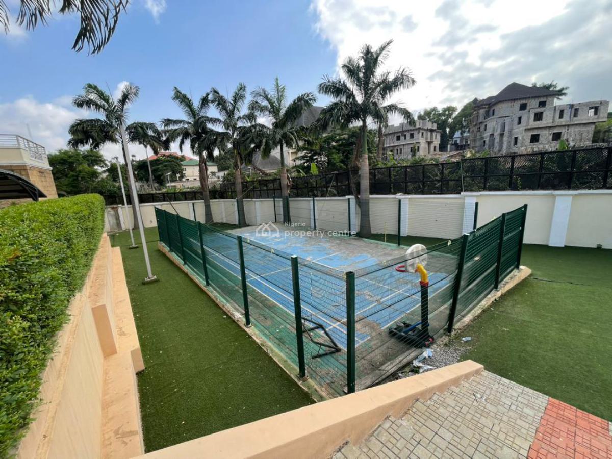 Luxurious 3 Bedroom Semidetached Serviced Duplex, Bq, Pool, and Playground, Maitama District, Abuja, Semi-detached Duplex for Rent