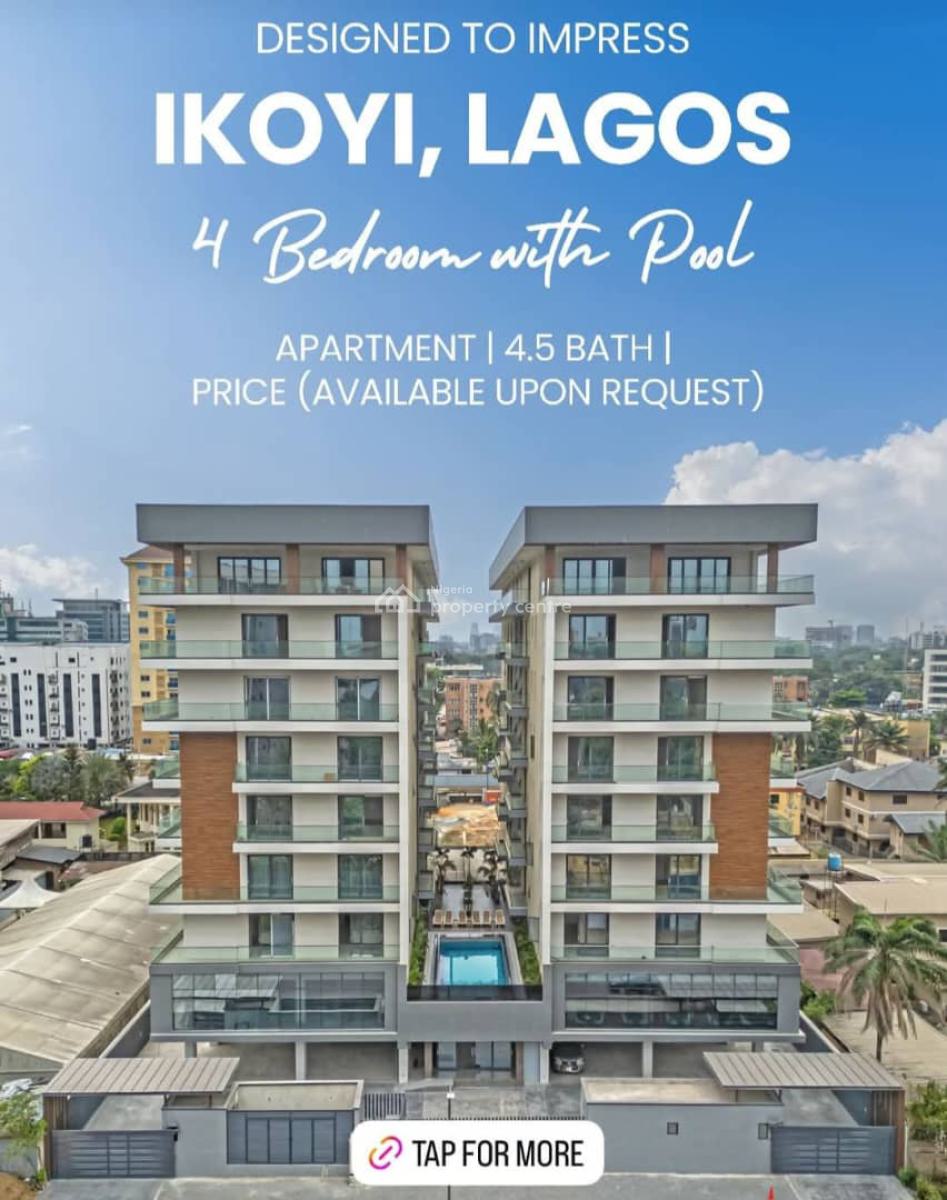 4 Bedroom Flat with 2bq in Ikoyi, Ikoyi, Lagos, Flat / Apartment for Sale