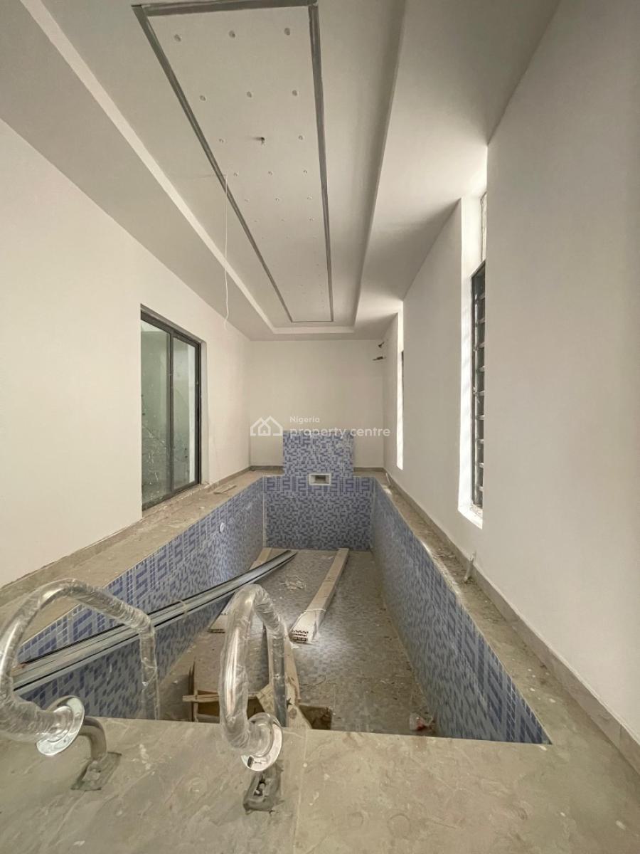 Exquisite 5 Bedroom Fully Detached Duplex with Ante Room and Bq, Chevron, Lekki, Lagos, House for Sale