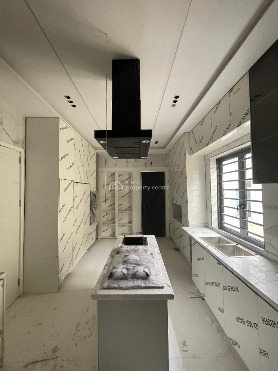 Exquisite 5 Bedroom Fully Detached Duplex with Ante Room and Bq, Chevron, Lekki, Lagos, House for Sale
