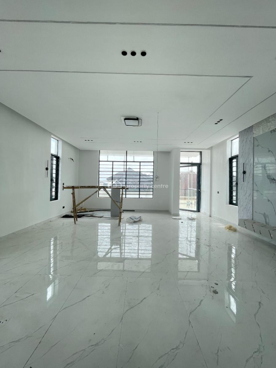 Exquisite 5 Bedroom Fully Detached Duplex with Ante Room and Bq, Chevron, Lekki, Lagos, House for Sale