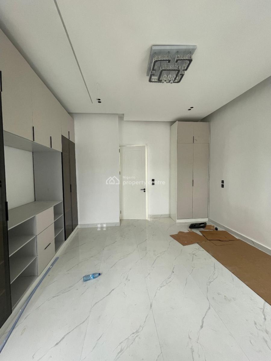 Exquisite 5 Bedroom Fully Detached Duplex with Ante Room and Bq, Chevron, Lekki, Lagos, House for Sale