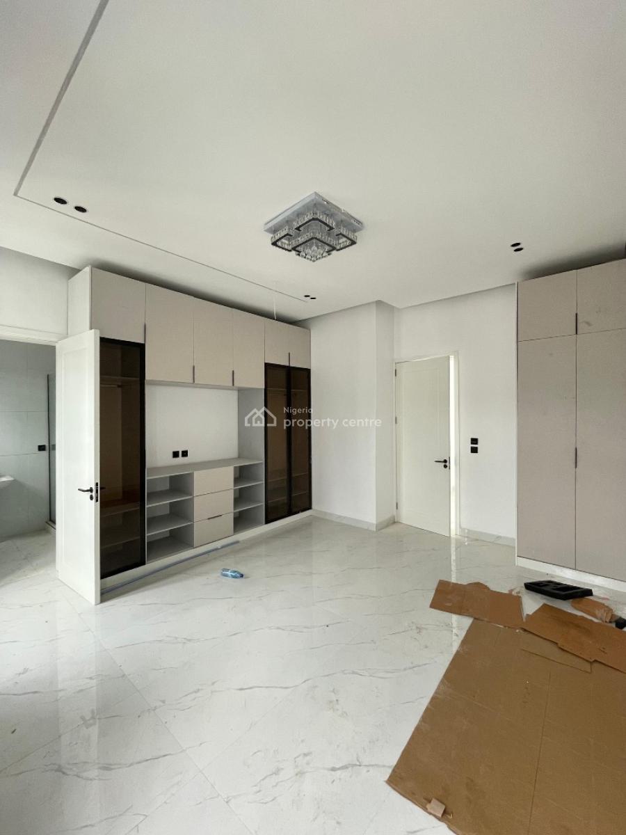 Exquisite 5 Bedroom Fully Detached Duplex with Ante Room and Bq, Chevron, Lekki, Lagos, House for Sale
