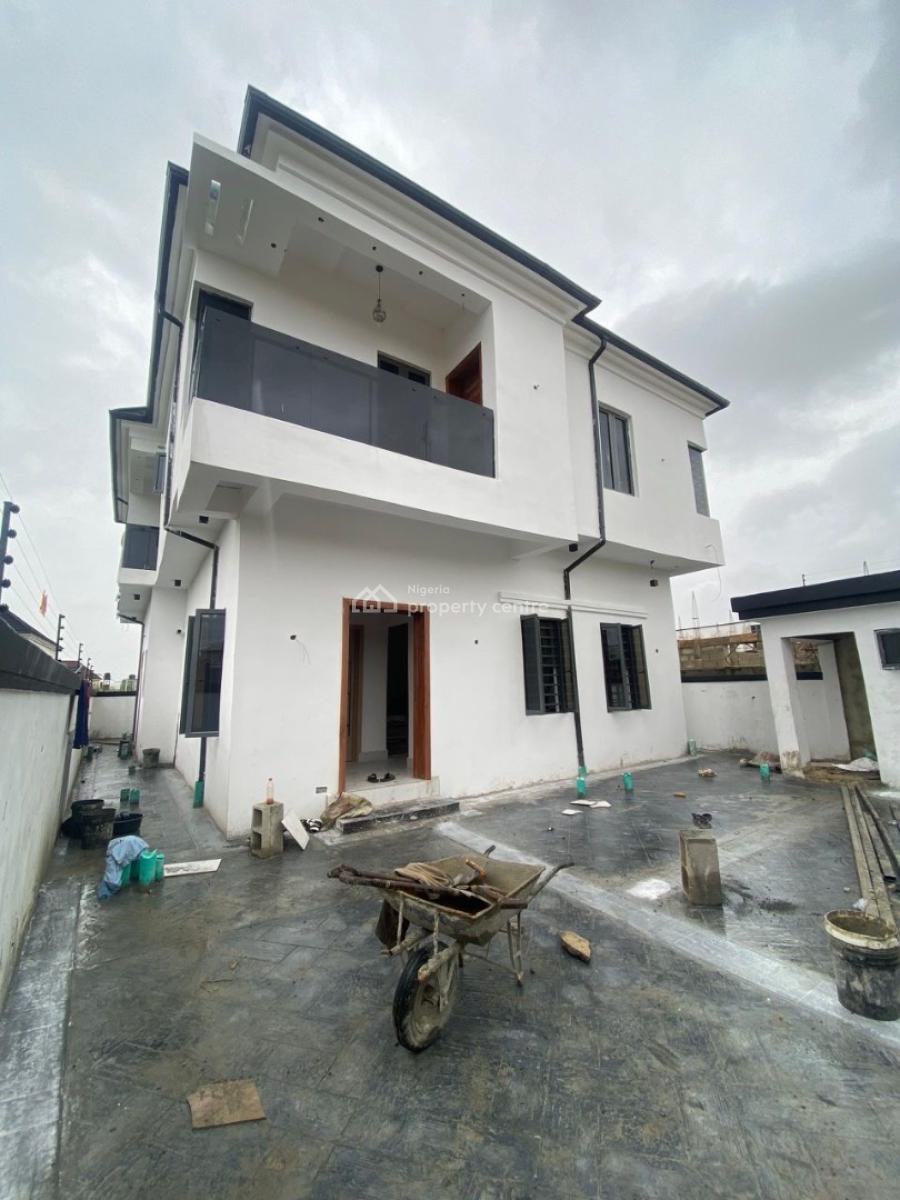 5 Bedroom Beautiful  Fully Detached Duplex with a Bq, Sangotedo, Ajah, Lagos, Detached Duplex for Sale