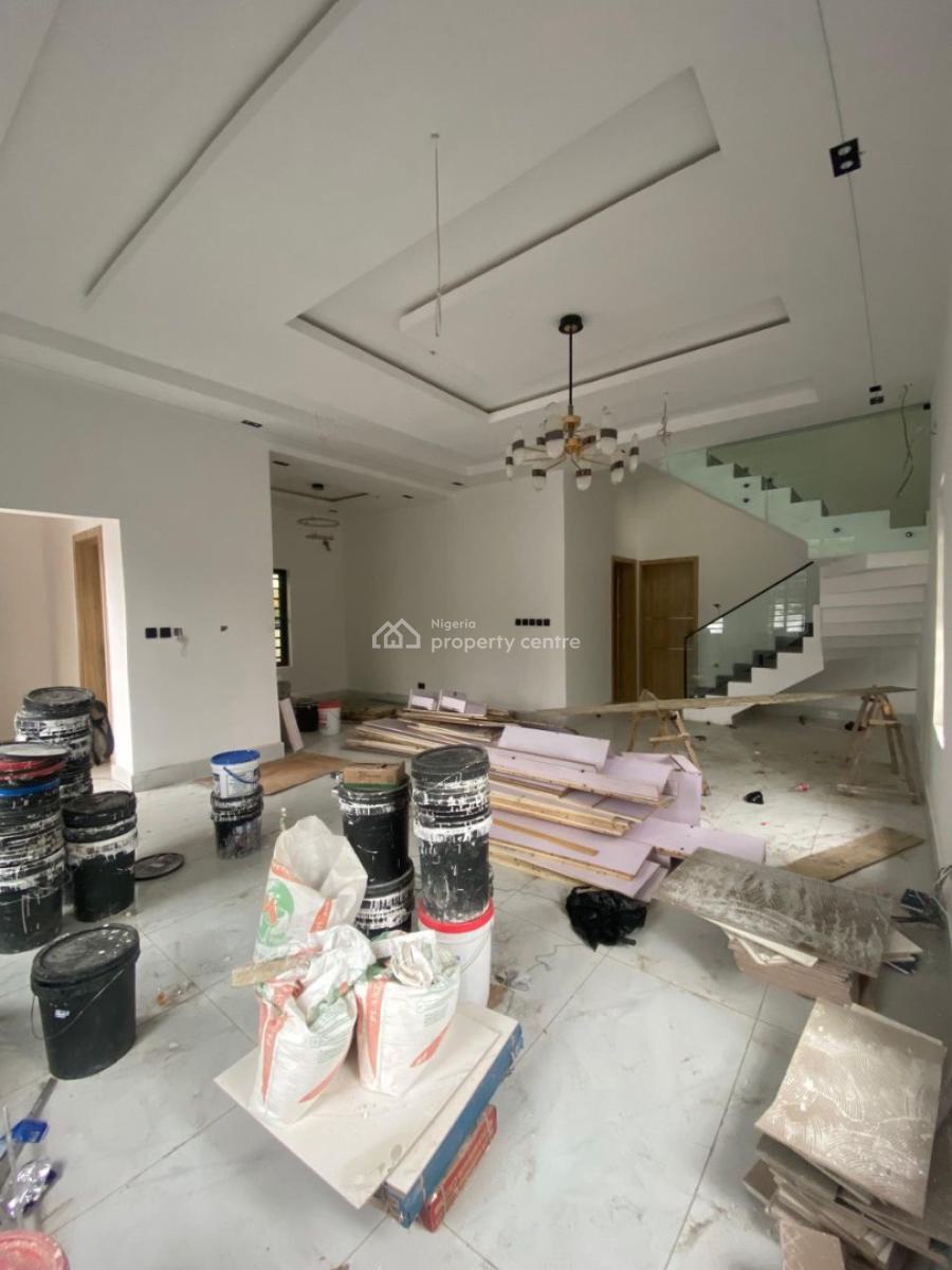 5 Bedroom Beautiful  Fully Detached Duplex with a Bq, Sangotedo, Ajah, Lagos, Detached Duplex for Sale