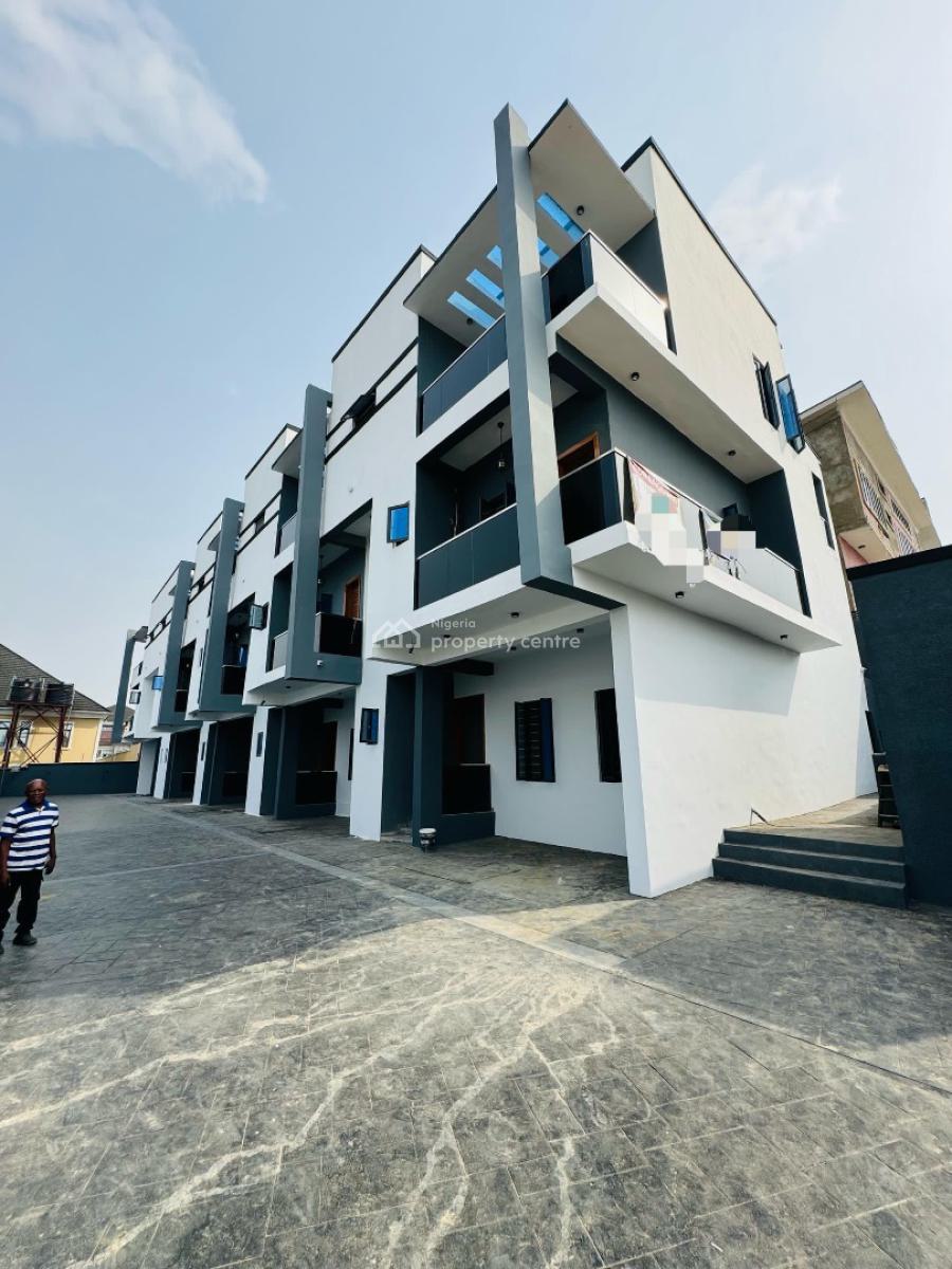 Beautiful 4 Bedroom Terraced Duplex with Bq in a Serene Area, Opebi, Ikeja, Lagos, Terraced Duplex for Sale