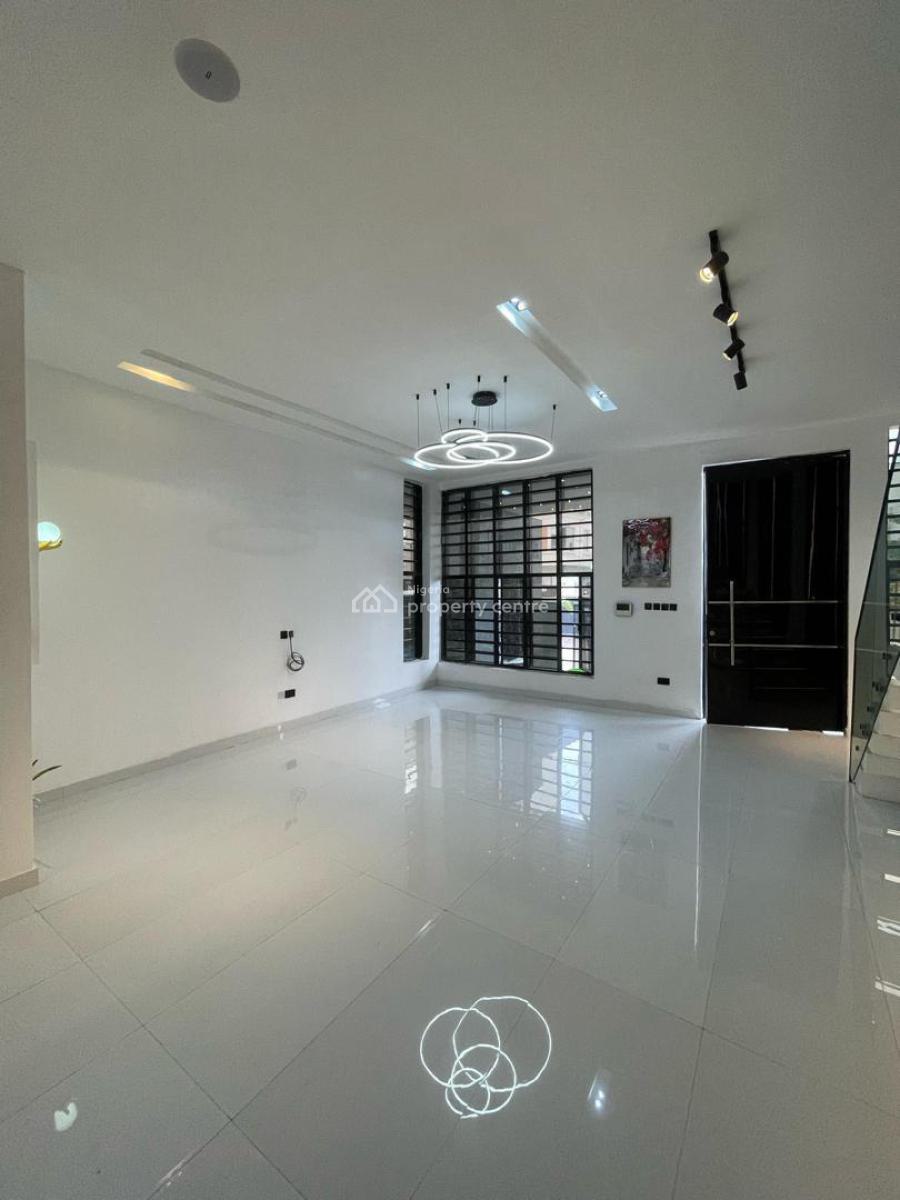 Amazing 4 Bedroom Duplex with a Bq,pool, and Water Fountain, Chevron Toll Gate, Lekki, Lagos, House for Sale
