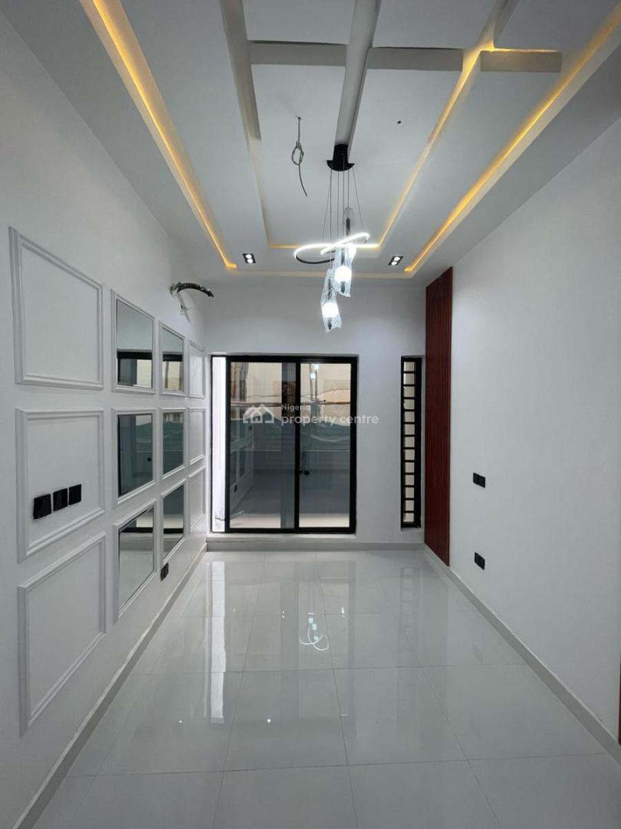 Amazing 4 Bedroom Duplex with a Bq,pool, and Water Fountain, Chevron Toll Gate, Lekki, Lagos, House for Sale