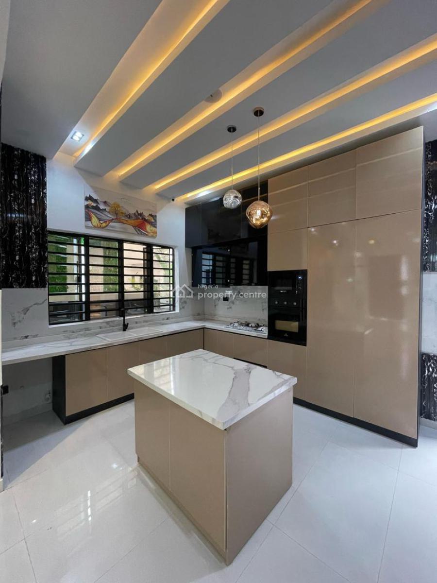 Amazing 4 Bedroom Duplex with a Bq,pool, and Water Fountain, Chevron Toll Gate, Lekki, Lagos, House for Sale