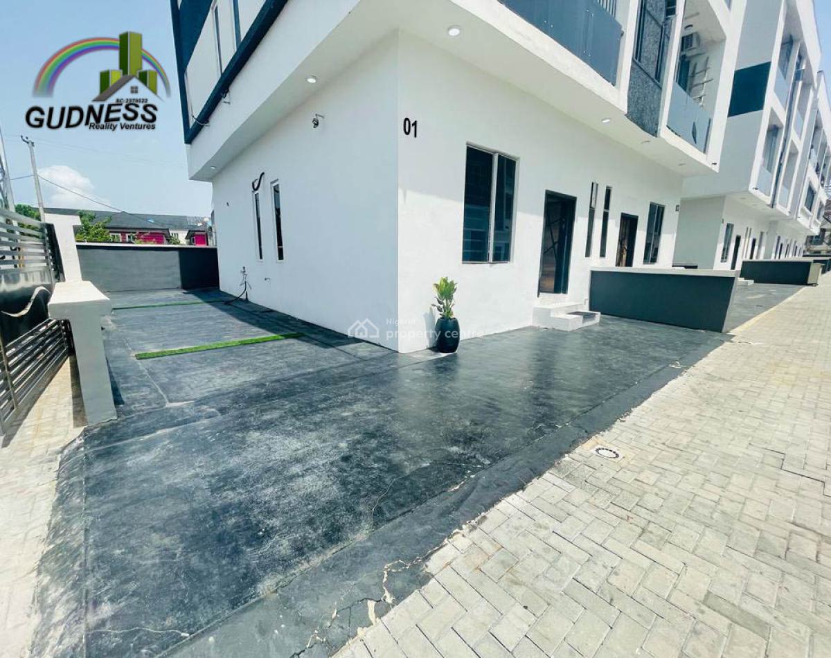 Aesthetically Pleasing 4 Bedroom Semi Detached Duplex, Osapa, Lekki, Lagos, Detached Duplex for Rent