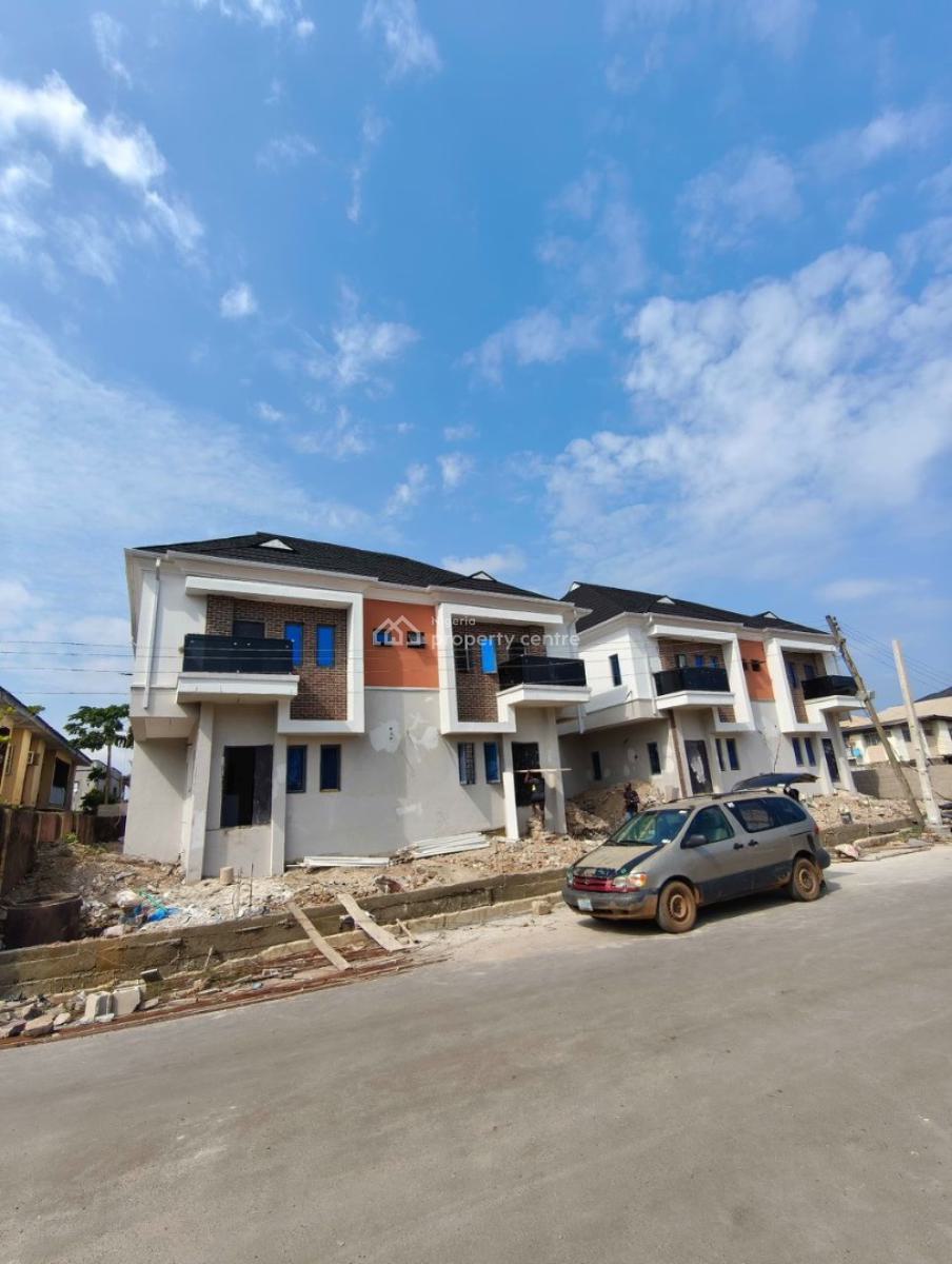 4 Bedroom Semi Detached Duplex, with Bq in a Serene Environment, Surulere, Lagos, Semi-detached Duplex for Sale