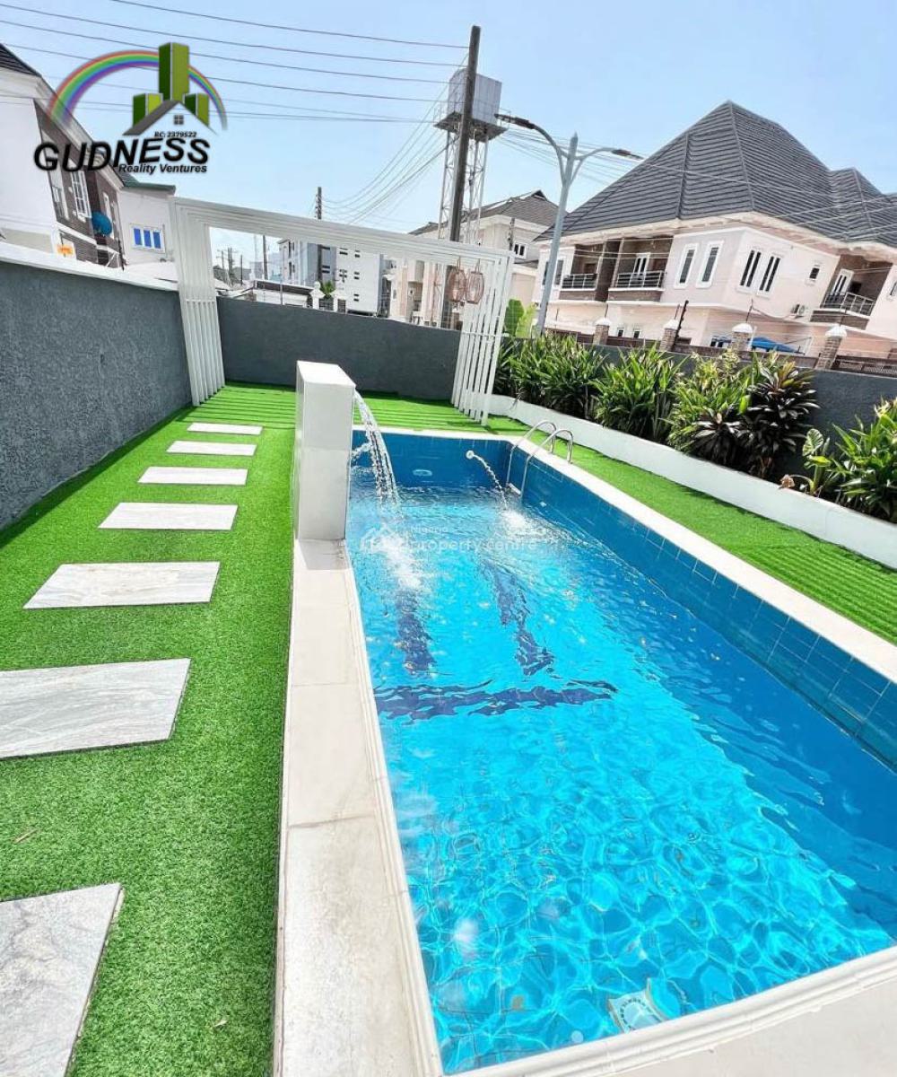 Aesthetically Pleasing 4 Bedroom Semi Detached Duplex, Osapa, Lekki, Lagos, Detached Duplex for Rent