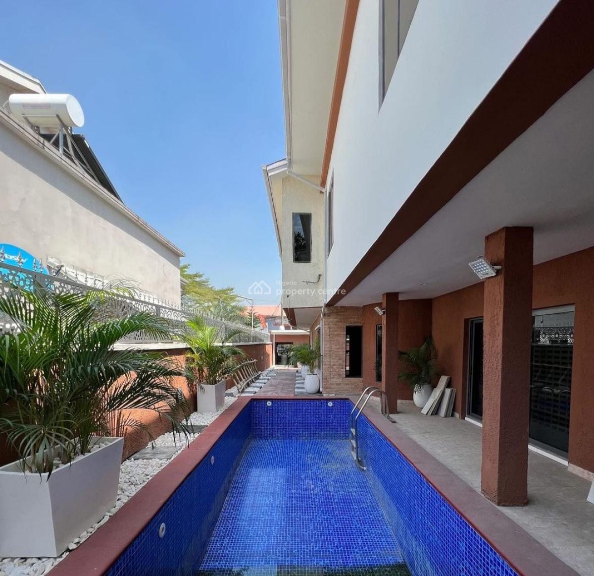 5 Bedroom Fully Detached Home with Pool, Lekki Phase 1, Lekki, Lagos, Detached Duplex for Rent