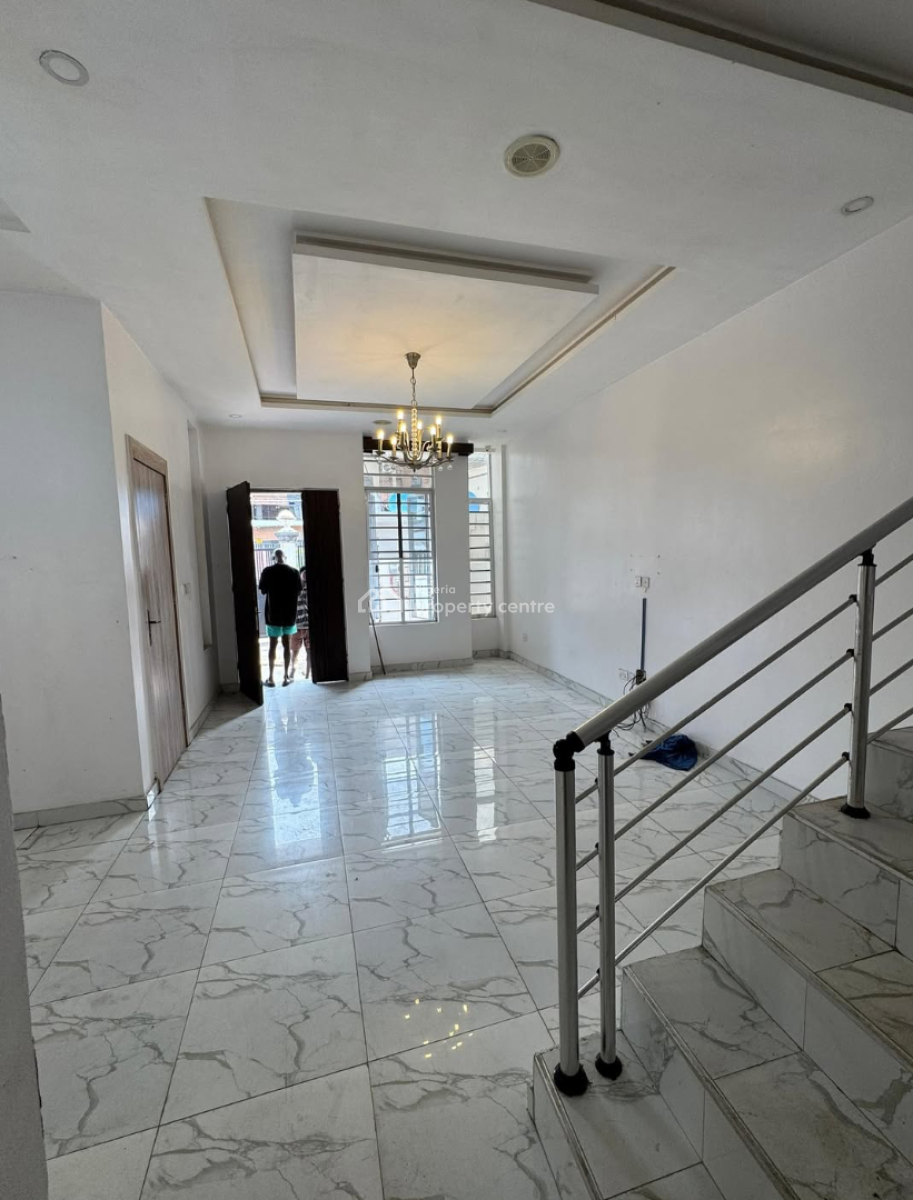 Self Service 4 Bedroom Semi Detached Duplex with Bq, Off Chevron Drive Lekki By Bis, Lekki, Lagos, Semi-detached Duplex for Rent