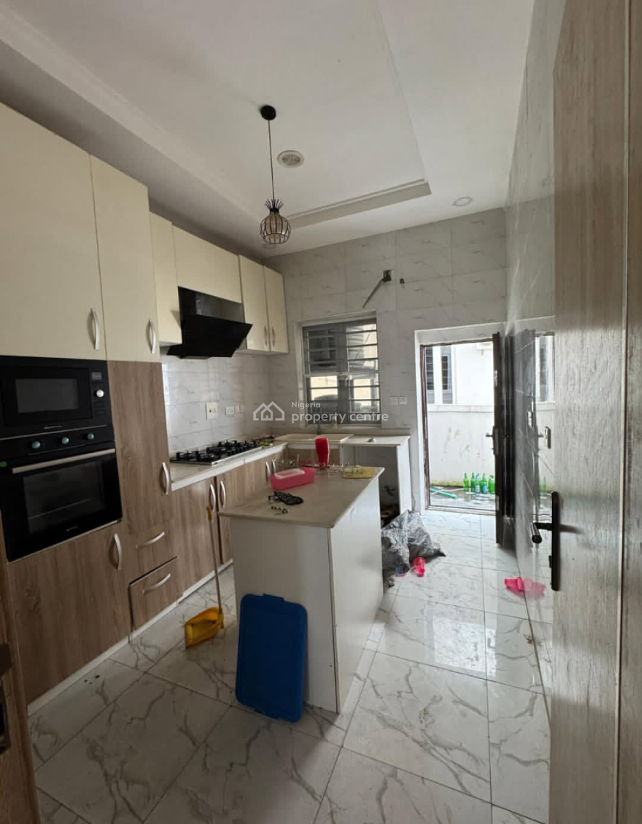 Self Service 4 Bedroom Semi Detached Duplex with Bq, Off Chevron Drive Lekki By Bis, Lekki, Lagos, Semi-detached Duplex for Rent