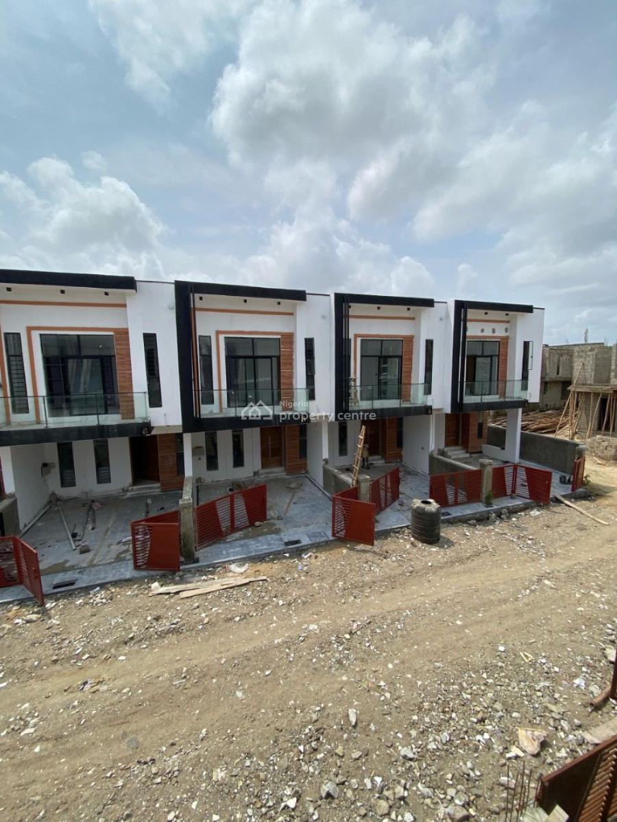 Luxury 4 Bedroom Terrace  Duplex with Bq, Ikota, Ajah, Lagos, Terraced Duplex for Sale