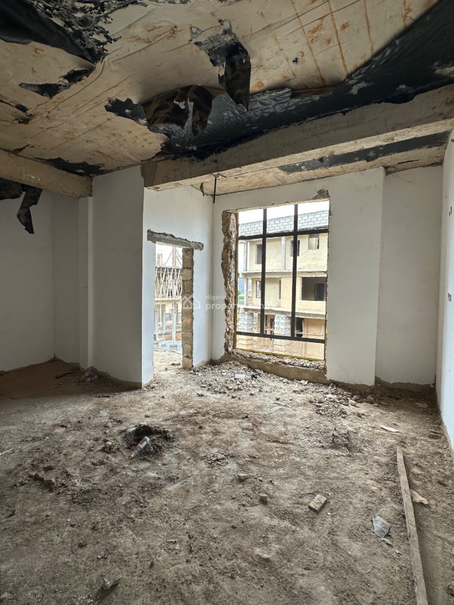 Elegant 4bedroom Terrace Duplex with a Bq, Wuye, Abuja, Terraced Duplex for Sale
