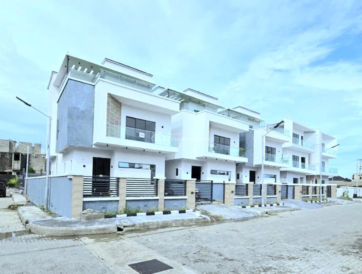 Brand New 5 Bedroom Fully Detached Duplex with Bq, Osapa, Lekki, Lagos, Detached Duplex for Sale