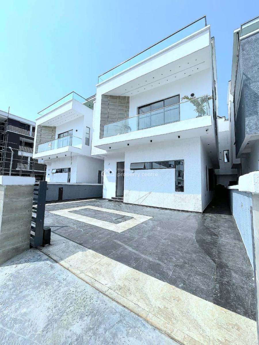 Brand New 5 Bedroom Fully Detached Duplex with Bq, Osapa, Lekki, Lagos, Detached Duplex for Sale