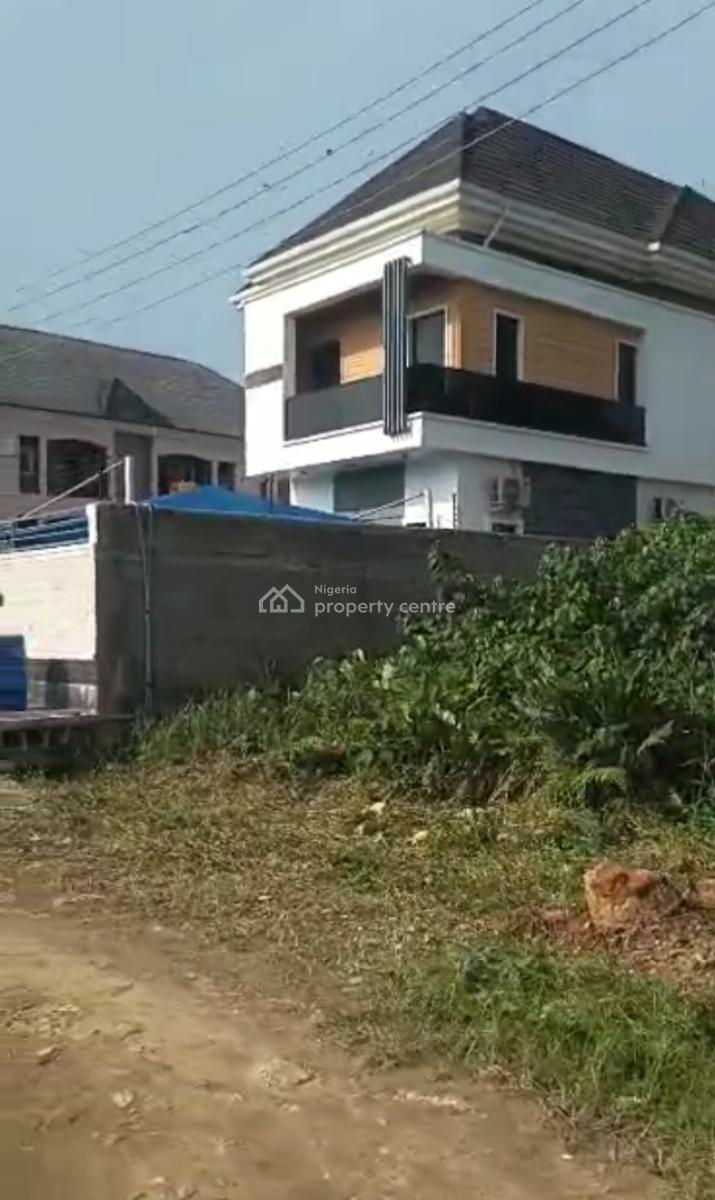 Dry Half Plot of Land, Canal Estate, Ago Palace, Isolo, Lagos, Residential Land for Sale