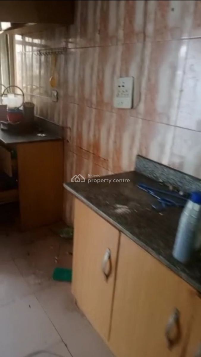 Decent 3 Bedrooms Up Flat All Rooms Ensuite N Guest Toilet All Tiled, in Serene Area of Gbagada, Gbagada, Lagos, Flat / Apartment for Rent