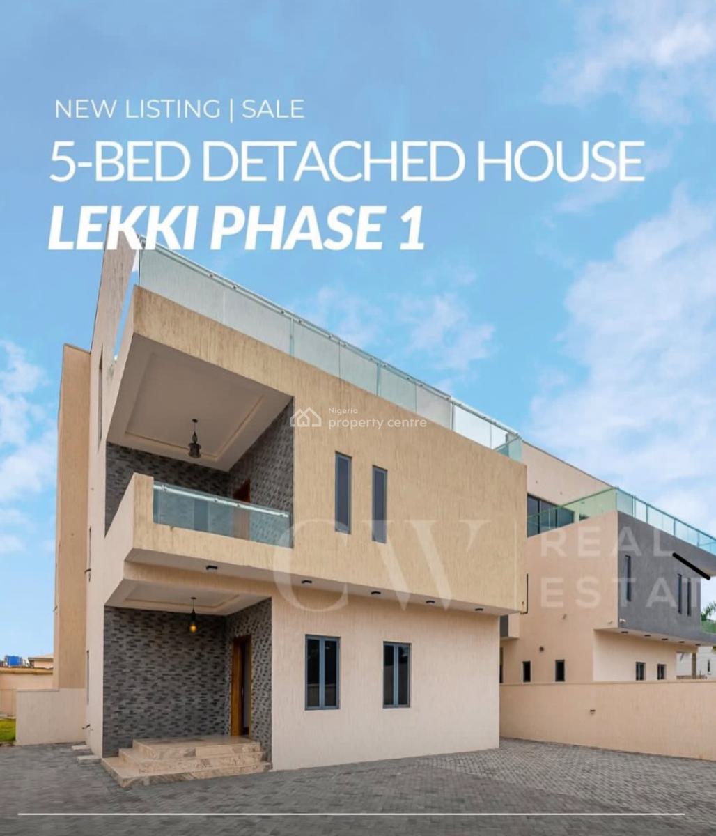 Executive 5 Bedroom Duplex with Excellent Facilities, Lekki Phase 1, Lekki, Lagos, Detached Duplex for Sale
