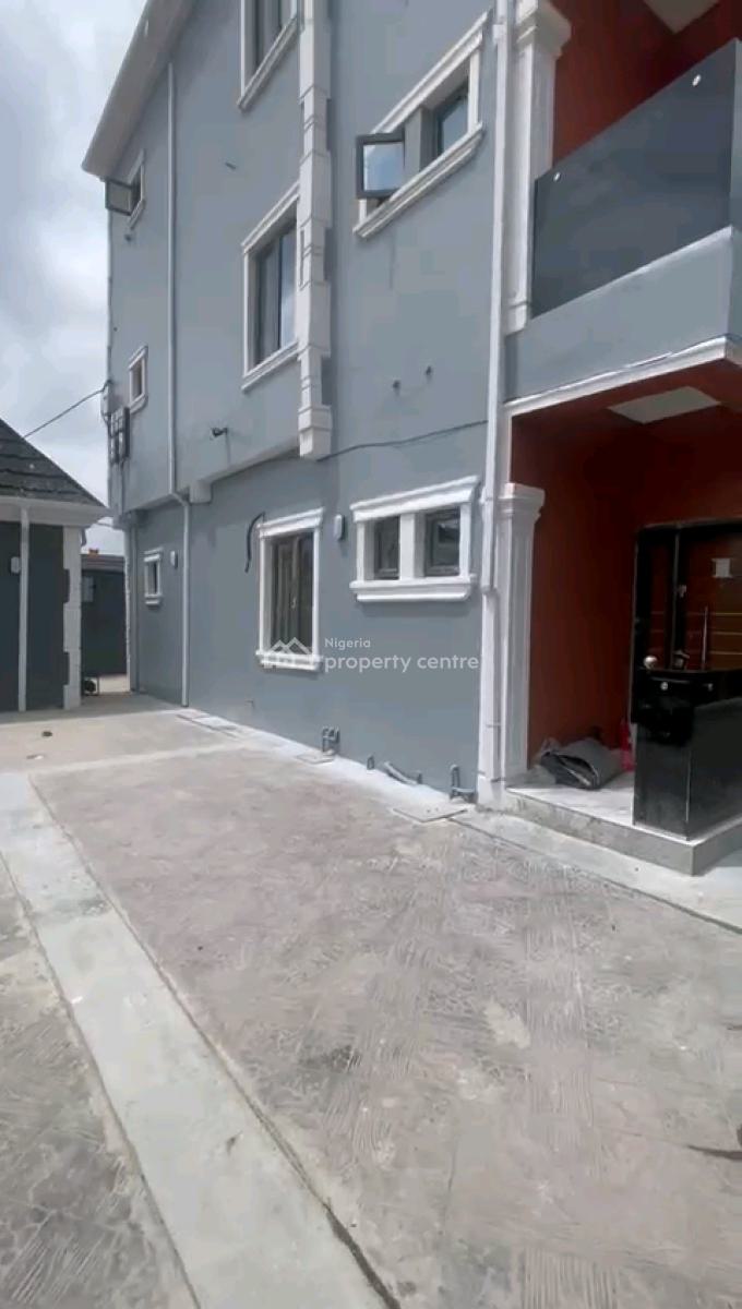 Newly Built and Spacious 2 Bedroom Flat, with Pop, Screeded, All Rooms, Off Akinola Street Close to Gbagada Phase 2, Gbagada, Lagos, Flat / Apartment for Rent